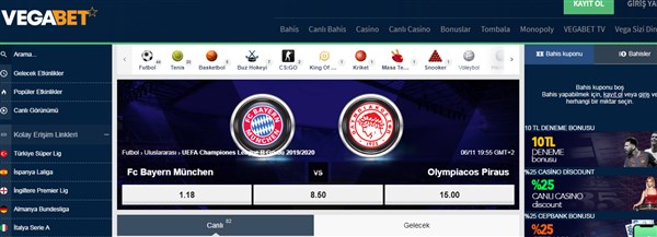Vegabet Bahis turkiye