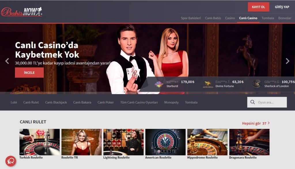 Bahisnow Tv turkiye
