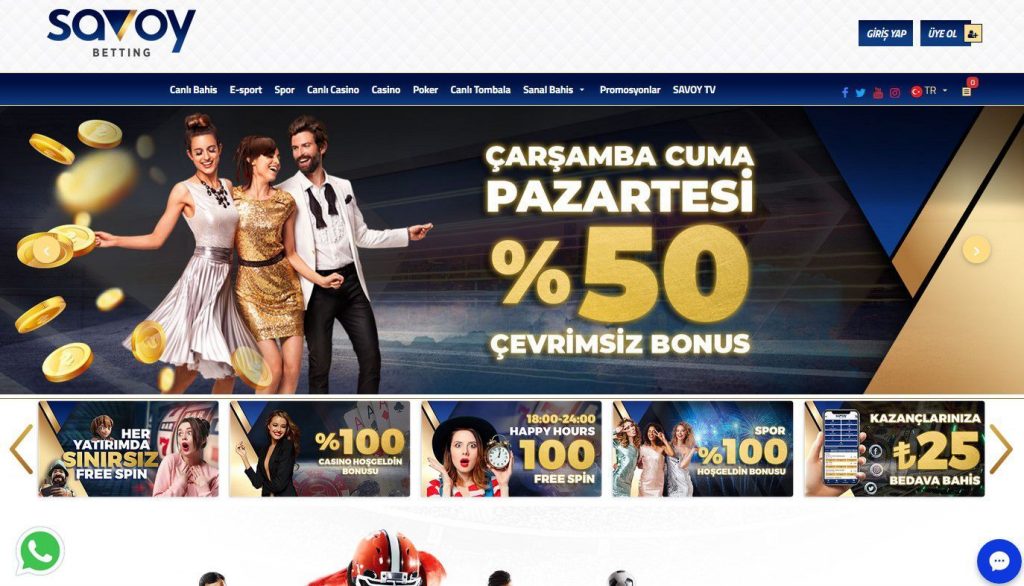 Savoybetting Güncel adresi