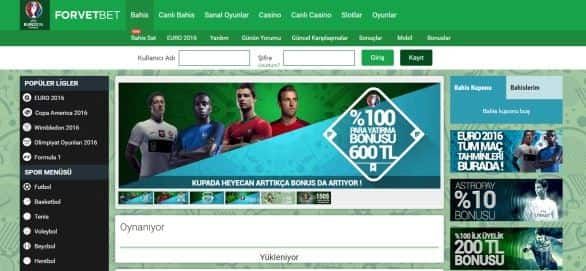 Forvetbet Mobil turkiye