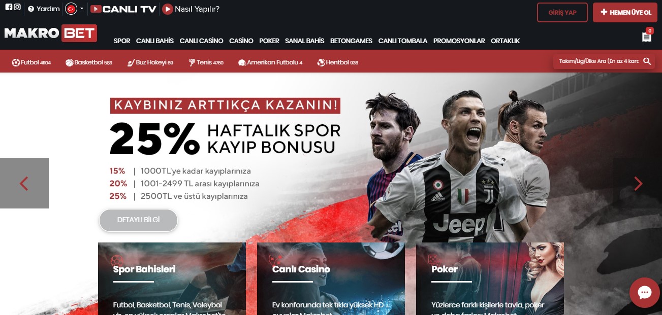 Makrobet Yeni Adresi turk