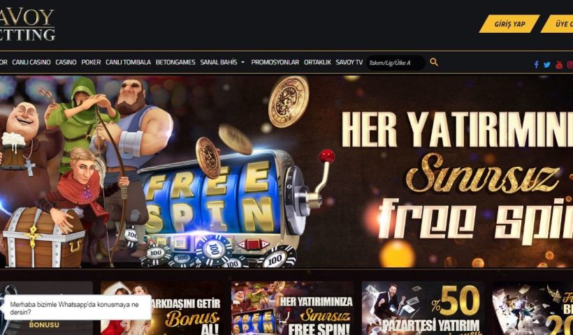 Savoybetting Güncel adresi turk
