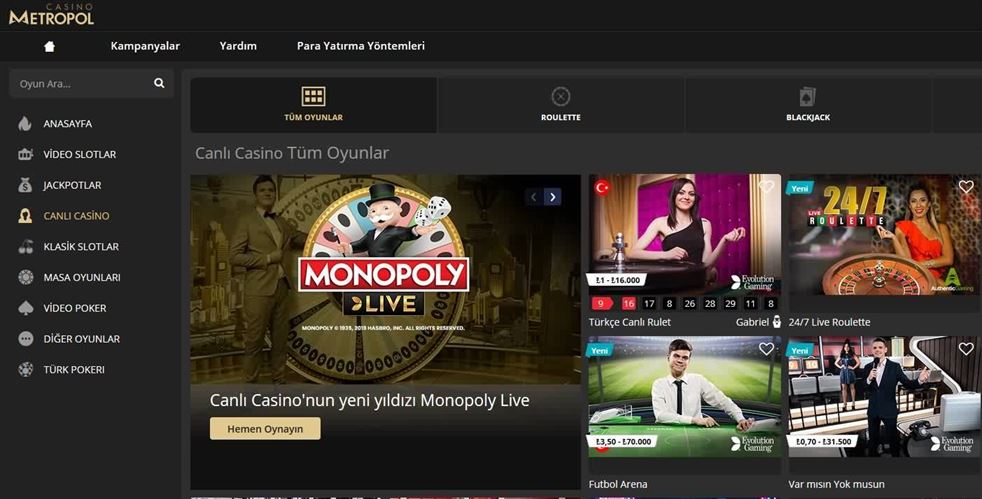 Casino Metropol Tv