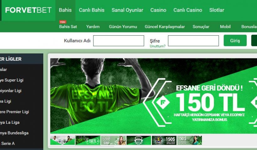 Forvetbet Canlı Bahis
