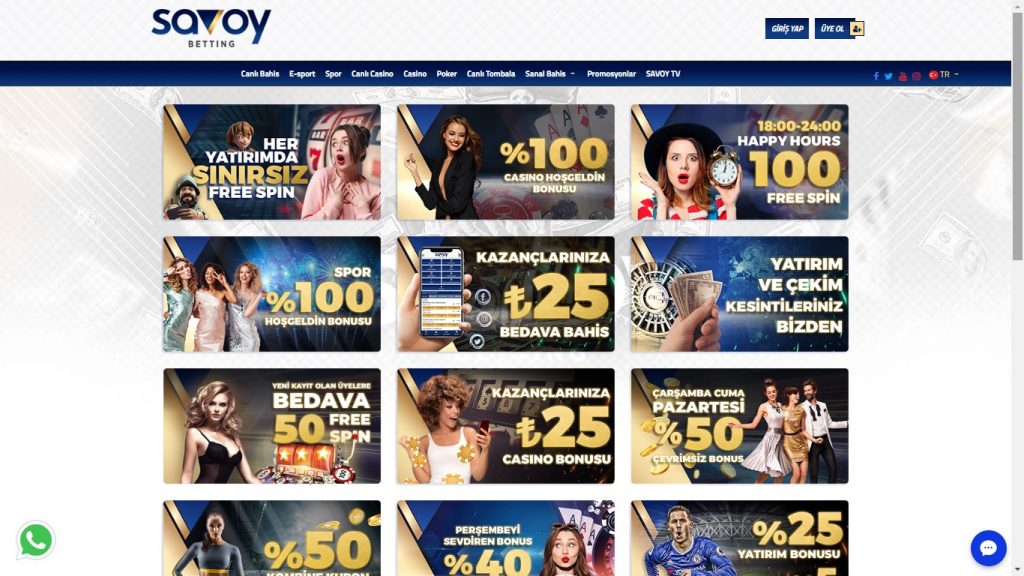 Savoybetting Giriş turk