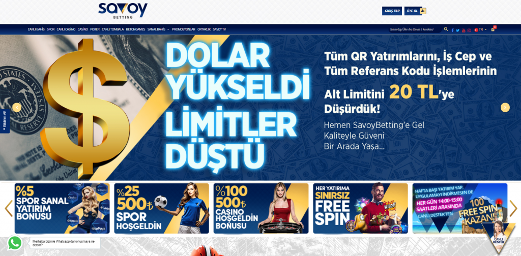 Savoybetting Giriş turkiye