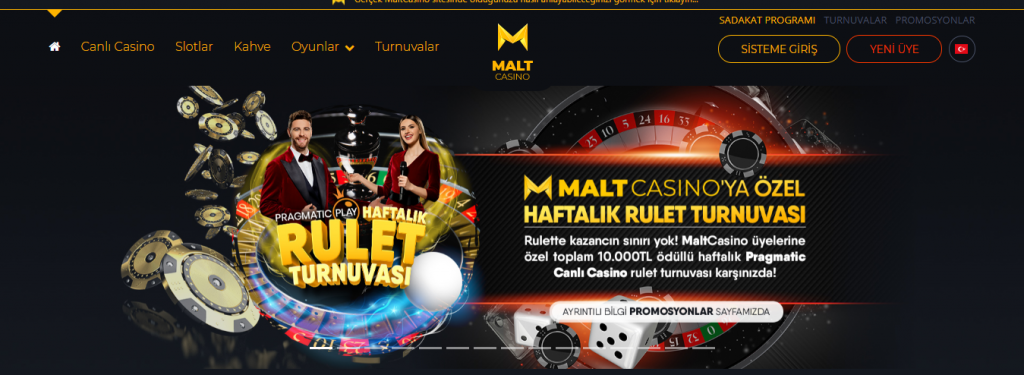 Ödemeler sırasında güvenlik, Malt Casino için öncelikli bir konudur.